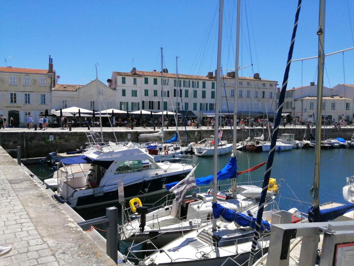 Appartement Elegant Avec Vue Sur Le Port Saint-Martin-de-Ré Exterior foto